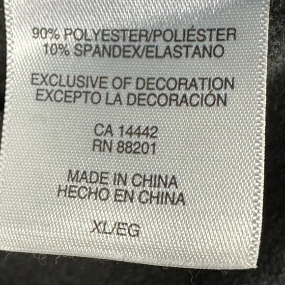 Mondetta Sweatshirt Mens XL Fleece 1/4 Zip Gray Stretch Pullover Outdoor Project - Picture 5 of 6